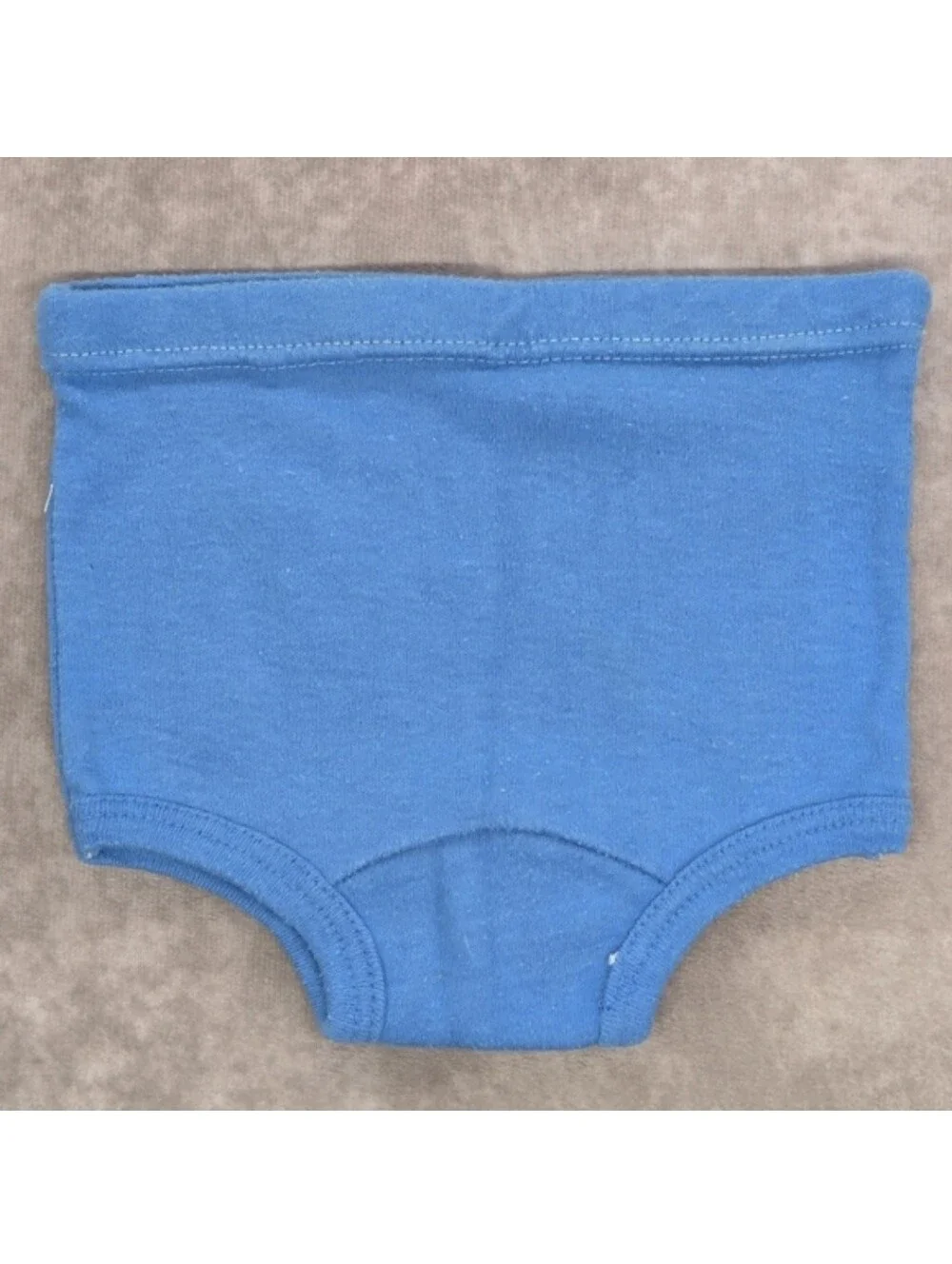 Vintage Blue Baby Diaper Cover Shorts